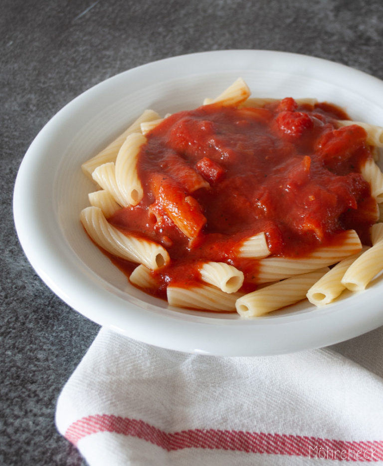 Pasta Napoli + drei Variationen - Möhreneck